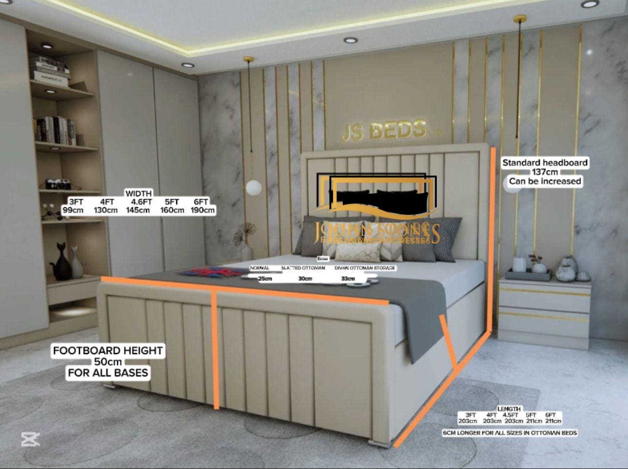 Limelight Luxury Bed - Image 2