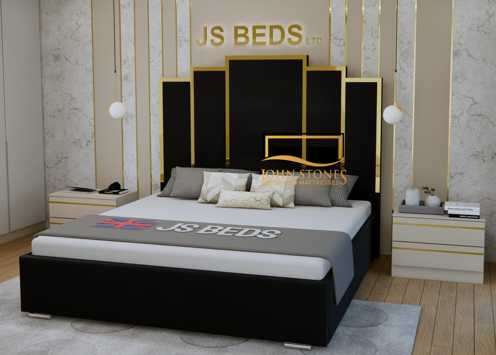 Golden Agra Luxury Bed